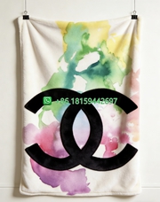 Chanel Throw Blankets